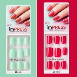 Impress Nails Solid Color Short set of 2